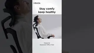 Hbada E2 Ergonomic Office Chair | enhance your workspace  #tech #ergonomicchair #hbada