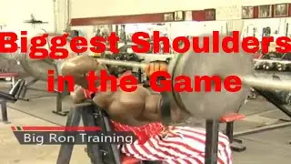 Complete Shoulder Workout with 8th Mr Olympia Ronnie Coleman