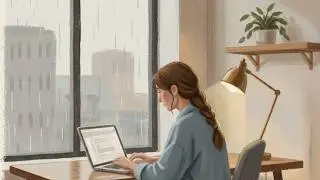 PLAYLIST 03🎧 Calm Lo-Fi Mix for Work & Focus | Soft Background Music for Gentle Days