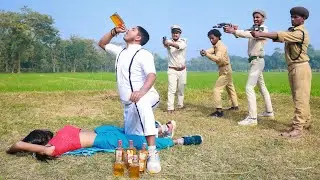 Ziddi Kaidi v/s Police || Top New Comedy Video Amazing Funny Video 2026 😂 || As Natkhati