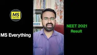 NEET 2021 UG RESULT ANNOUNCED | CHECK YOUR EMAIL | MS EVERYTHING