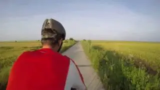 Spre Plaja Corbu cu tandemul