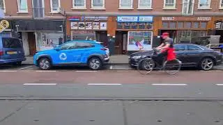 🚋Tramrit in de GVB Amsterdam tramlijn 17 Centraal Station-Osdorpplein Noord.