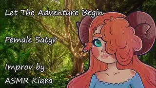 ASMR - Let The Adventure Begin | Female Faun | D&D Inspired | New Guild | Monster Girl | Audio RP