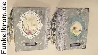 Basic JunkJournal Daisy & Biene mit Zubeh&ouml;r Set