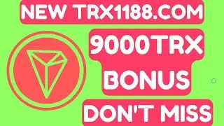 new TRX (Tron) mining website 2022 || 17 TRX live deposit and withdraw proof 2022