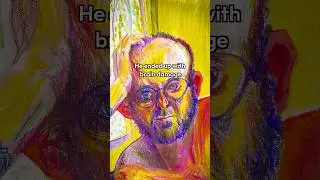 He Painted Himself on 50 Different Drugs #art #CrazyArtist #WTF #Extreme