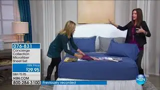 HSN | Concierge Collection Bedding 09.13.2017 - 04 AM
