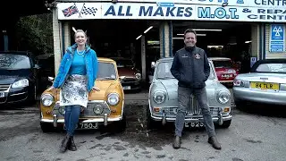 Ace & Bex test drive the Wolseley Hornet & the MK3 S.