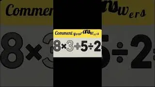 Оставляйте свои ответы в комментариях! #upsc #cat #fastandeasymaths #ViralPuzzle #viralchallenge ...
