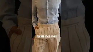 Linen look ! More on my tiktok #menstyle#italianstyle#mensfashion