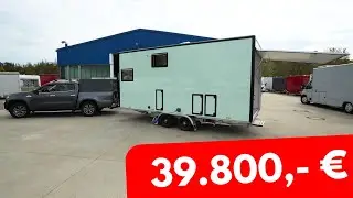 GEILSTER EBIKE-CAMPER WOHNWAGEN! Seico ROC 2024. Nur 39.800,- €! Made in Germany. Profi Qualität