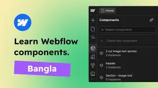 Learn Webflow components : Bangla