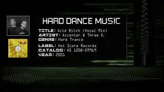 Accenter & Three O. - Acid Bitch (Vocal Mix) [HQ]
