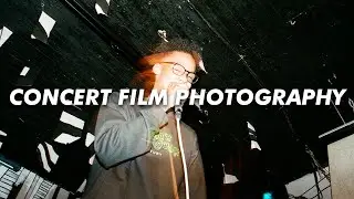 Концертная фотосъемка на плёнку || Contax T2 + Nikon F3