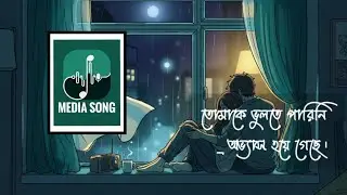 তোমাকে ভুলতে পারিনি, অভ্যাস হয়ে গেছে | Emotional Bangla Song | Media Song