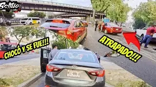 Le pega y se va!!! 😰
