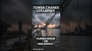 Tower Cranes Collapses - Human Error or Negligence? #crash #accident
