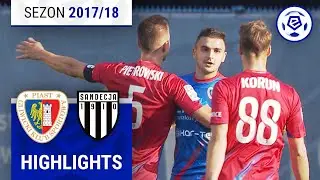 Piast Gliwice - Sandecja Nowy Sącz 2:2 | SKRÓT | Ekstraklasa 2017/18 | 12. Kolejka