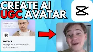How to Create a Talking Avatar in CapCut | Make UGC Videos
