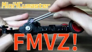 【Mini4WD】FMVZ! Front motor modification and drive check!【Mini4Cumaster】