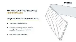 OTIS&reg; Gen2&reg; belts for Elevators
