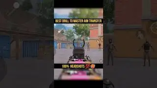 USE THIS DRILL TO MASTER AIM TRANSFER💯🥵 #bgmi #bgmishorts #tipsandtricks