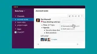 Slack ChatGPT - The ChatGPT App for Slack