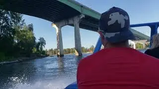 Portland Oregon Willamette jet boat excursion 10