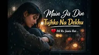 Main Jis Din Tujhko Na Dekhu 💔(slowed and reverb)|New Sad Song 2026#trending