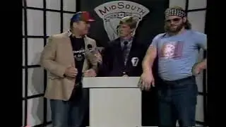Hacksaw Jim Duggan & Cowboy Bill Watts promo from Houston  TV