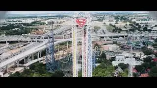 Cinematic Roller Coasters- Six Flags Over Texas 4K