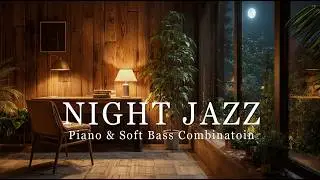 Elegant Night Jazz high audio Mastering | Relaxing Jazz Piano & Soft Bass