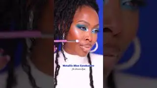 How To Use Metallic Blue Eyeshadow - Easy Makeup Tutorial  2024