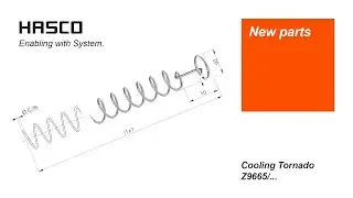 NEW! HASCO Cooling Tornado Z9665/...