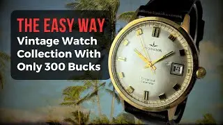 Building Up Your Vintage Watch Collection With Only 300 Bucks. Example Dugena. Three Watches.