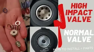 FS How to install High Impact Valve and parts inside the valve  First Strike Roscoe revolver PL ENG