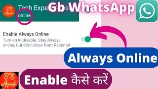 Gb WhatsApp Always Online Setting | gb whatsapp enable always online | Gb WhatsApp Online Setting
