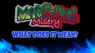What does blue fire mean in mid school misery?