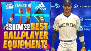 THE BEST EQUIPMENT FOR YOUR BALLPLAYER in MLB The Show 22