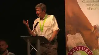 Rob Havard and Simon Cutter speaking at Groundswell 2018 on Selecting cattle for grass-fed systems