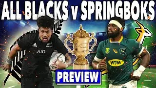 ALL BLACKS v SPRINGBOKS Preview | Selection Reaction | World Cup Warm-ups 2023 | Team Sheet & Score