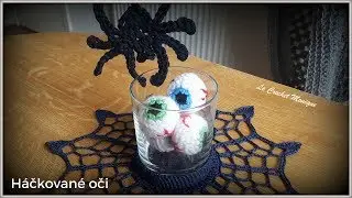 Háčkované oči/Crochet  Crazy Spooky Eyeballs (english subtitles)