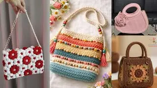Beautiful Crochet Mini Bags |crochet bag Small Size Big Style | LadyLoops Handmade Collection |