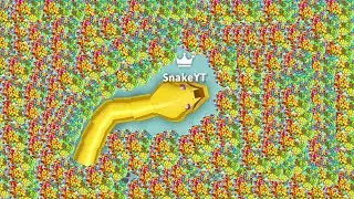 SNAKE.IO MOST DELICIOUS SNAKE FOOD HERE 🐍 Radhika Snake Game 🐍Epic Snake Io Gameplay 🐍