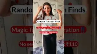 viral magic tap for clothes alterations#shorts#fashion #amazon