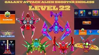 Galaxy Attack Alien Shooter Endless Mode Level 22