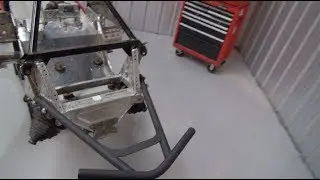Polaris IQR Mountain Mod 800 Episode #3 Bumper Install!  B and M Fabrications, PowerModz!
