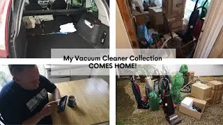 Manual Labour! Moving many vacuum cleaners with HooverLux!