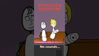 Based on a true story... #animation #funny #familylife #baby #sleep #sleepingbaby